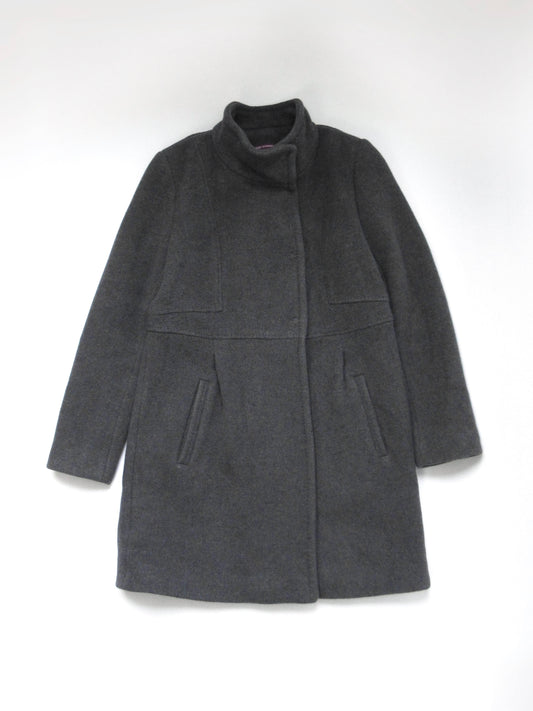 COMPTOIR DES COTONNIERS gray mannish coat