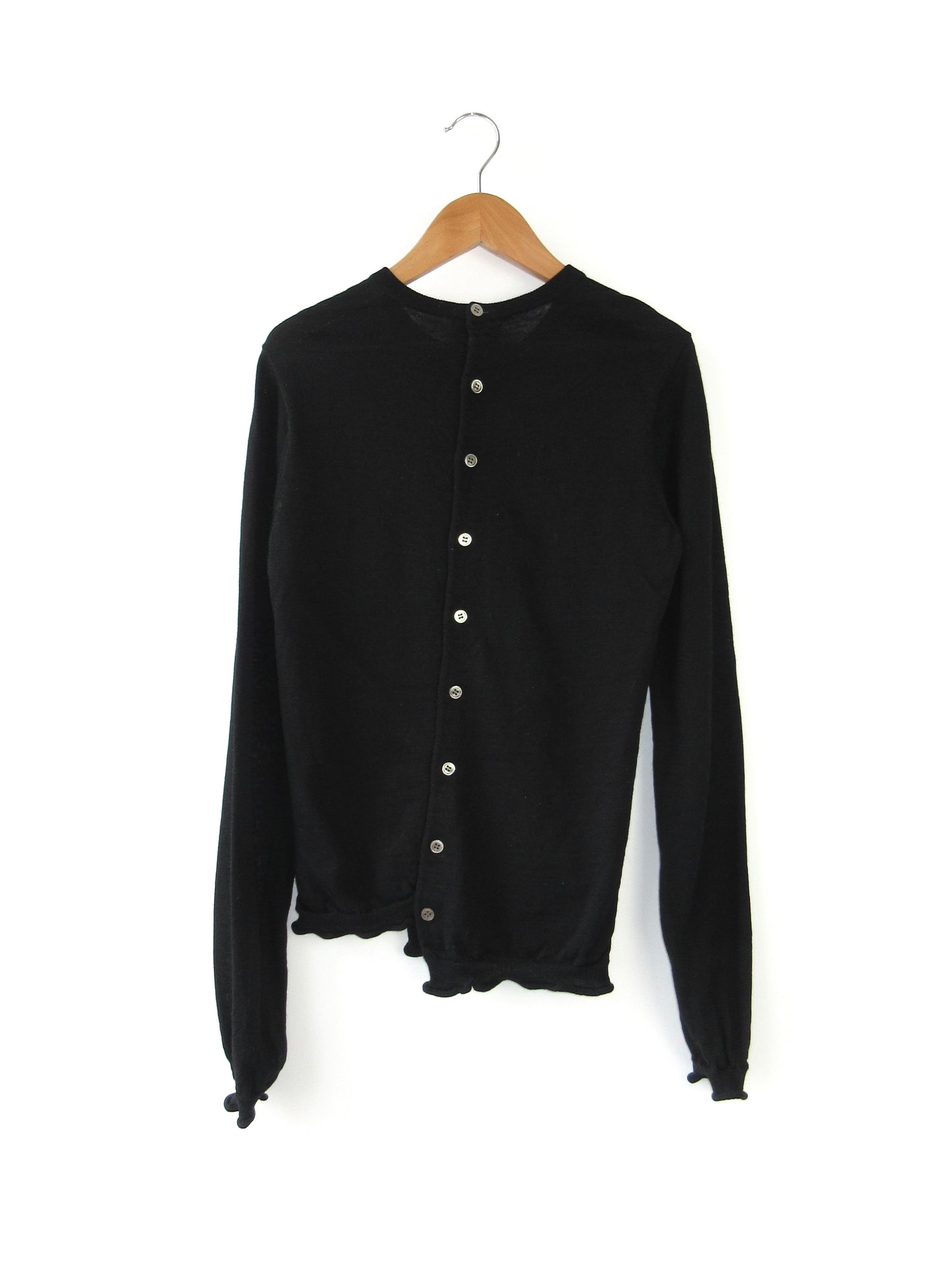 A/T asymmetry design cardigan