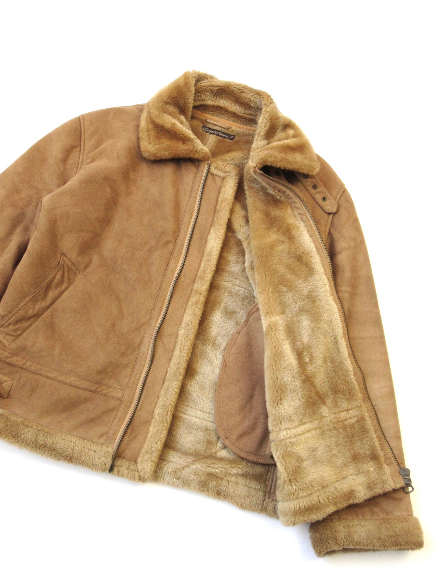 【used】oversized mouton jacket