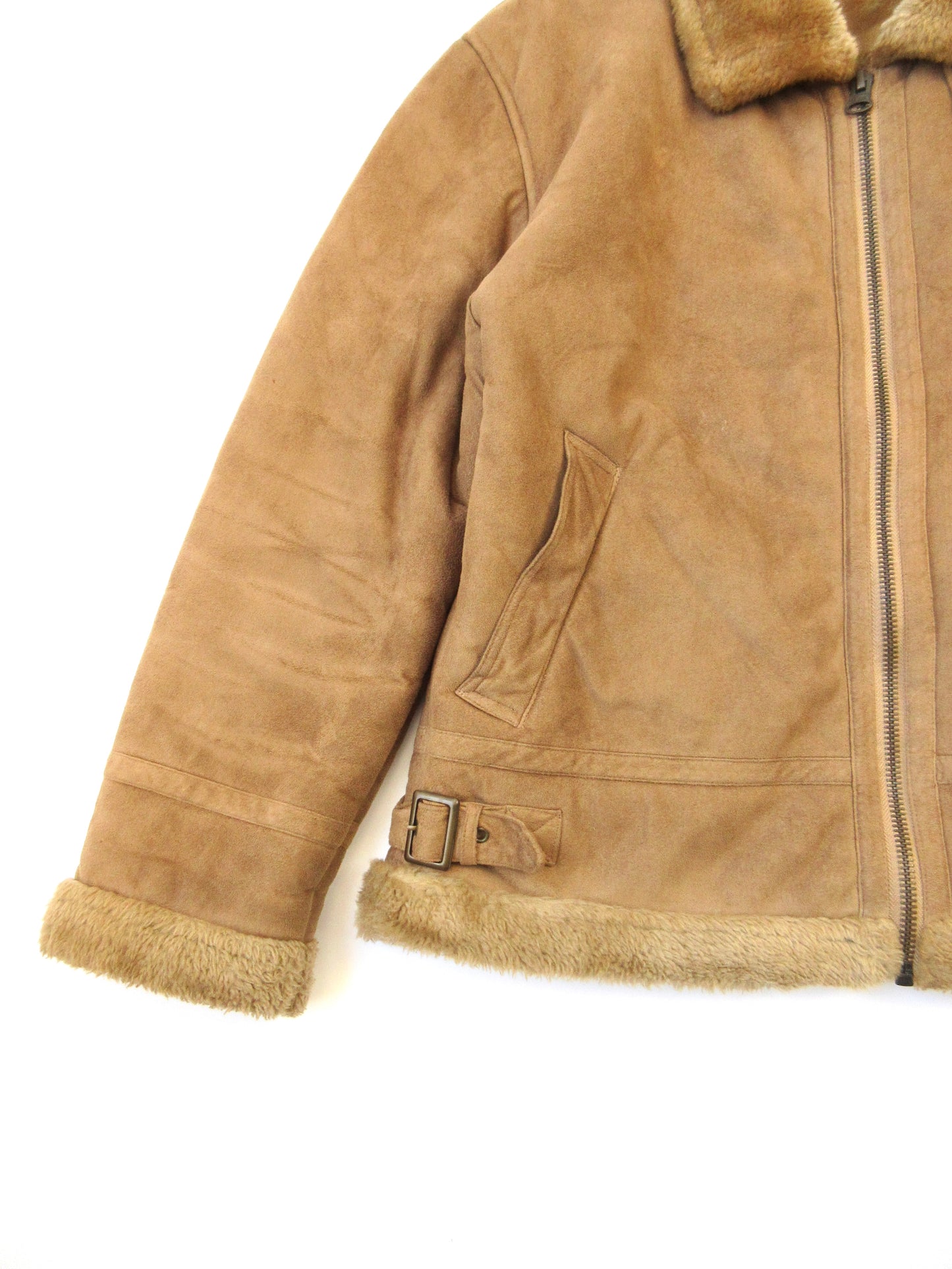 【used】oversized mouton jacket