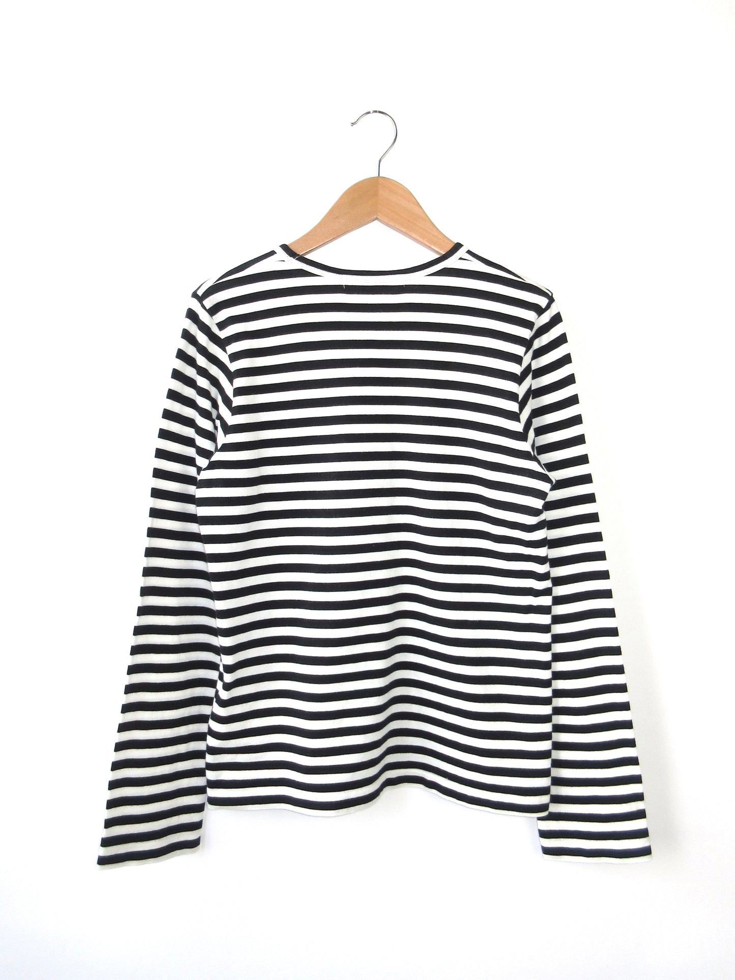 COMME des GARÇONS red flower stripe top