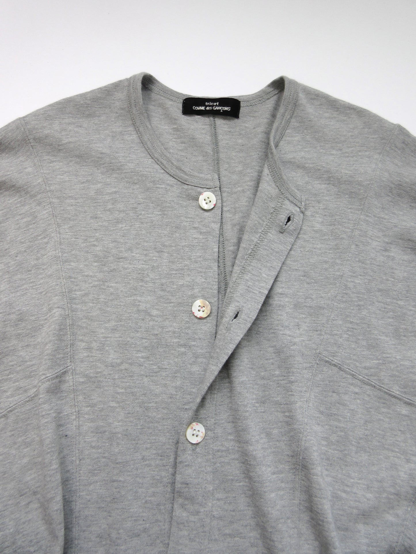 tricot comme des garcons dolman design top