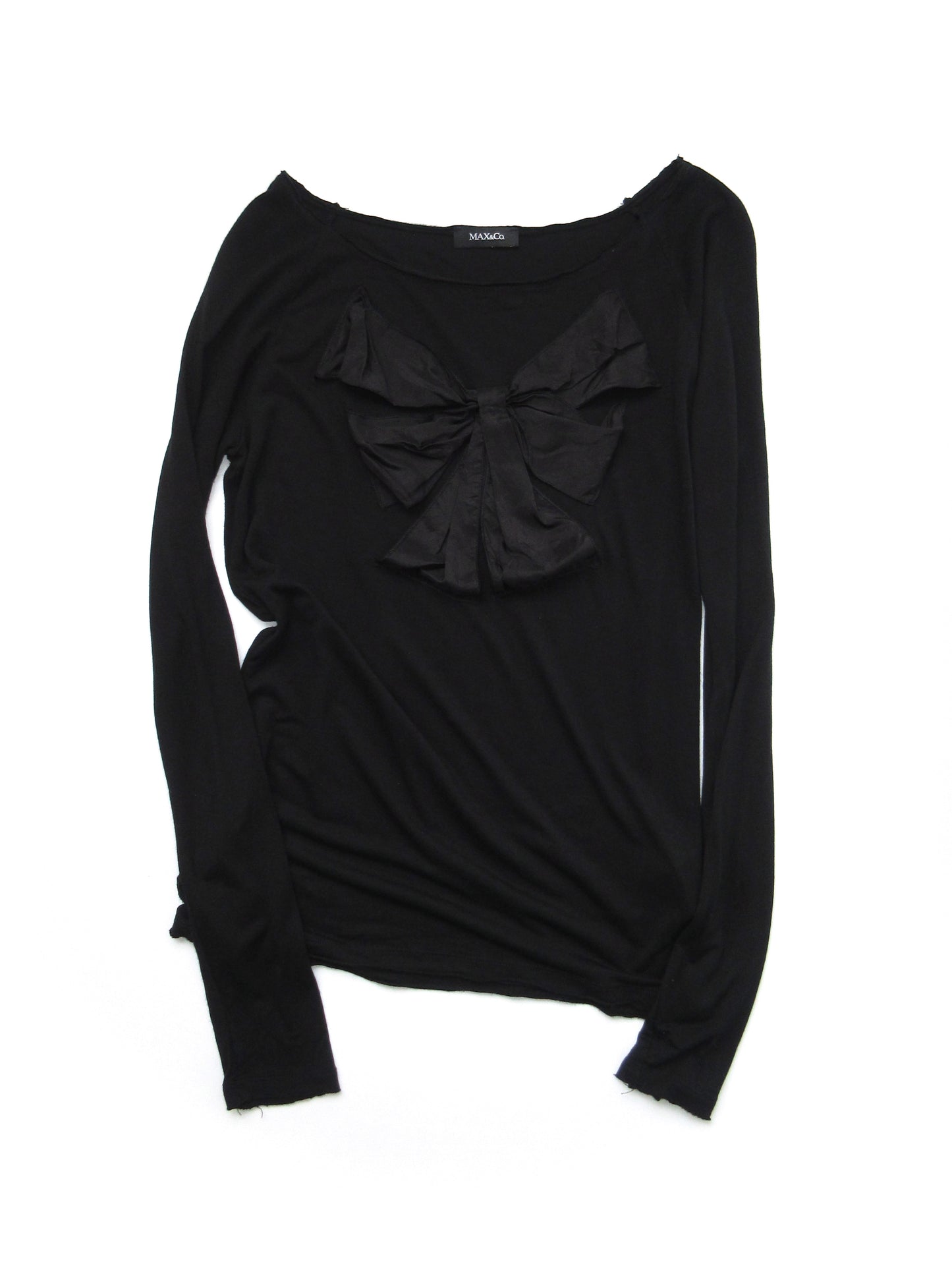Max&Co. ribbon long sleeve top