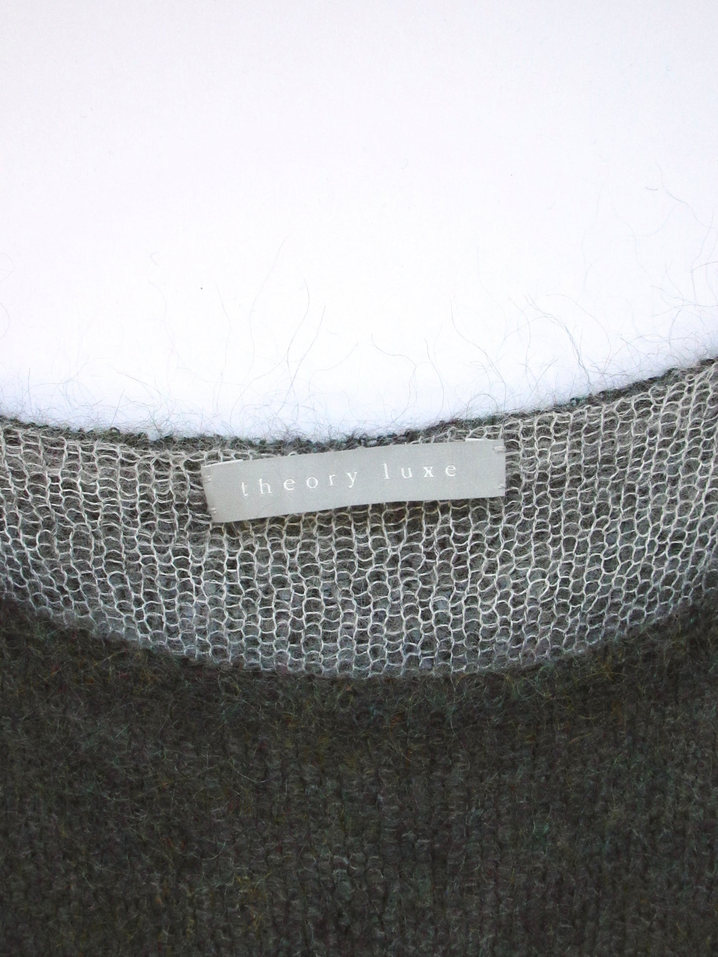 theory luxe mohair mélange knit