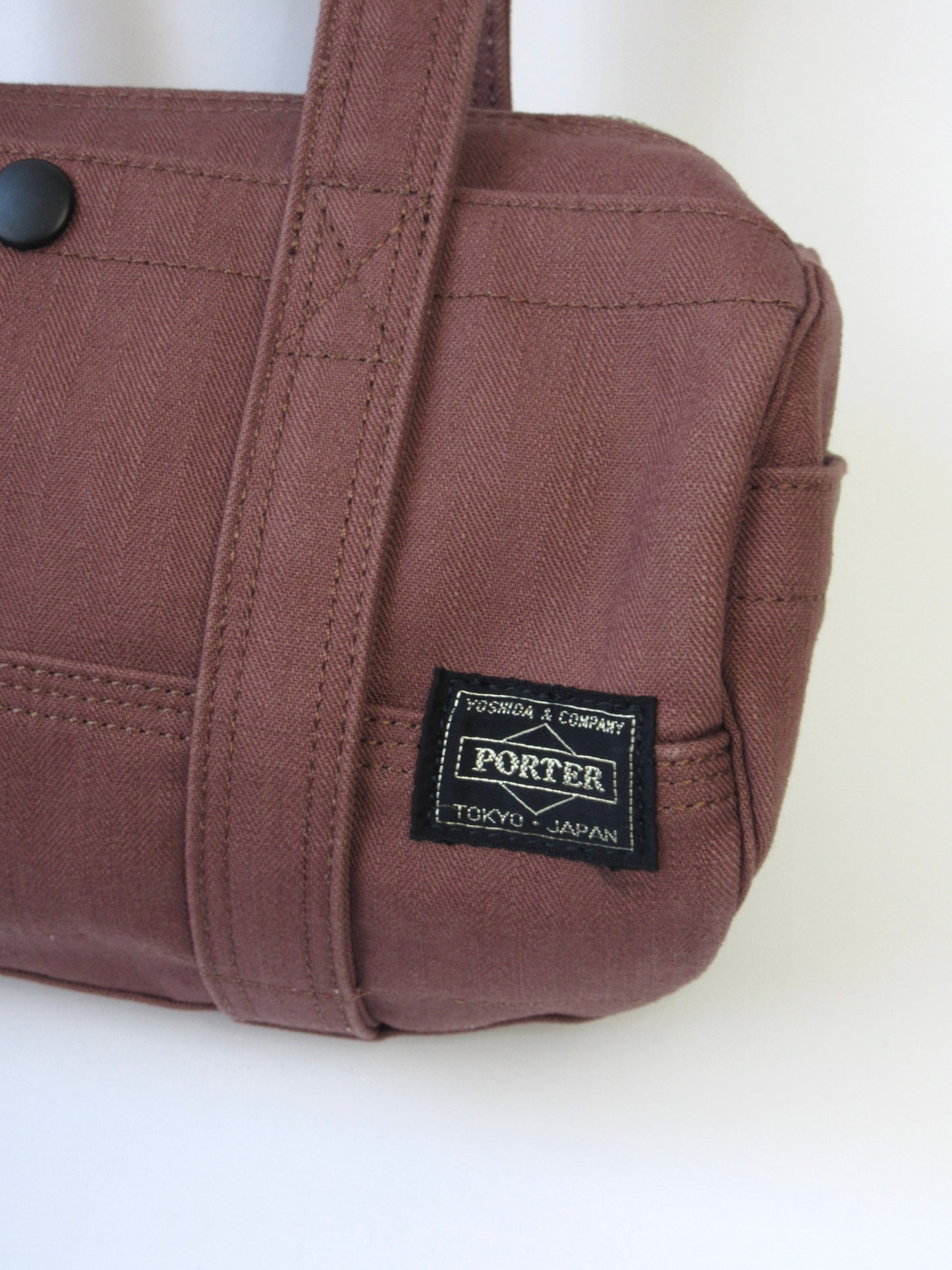 PORTER canvas boston bag