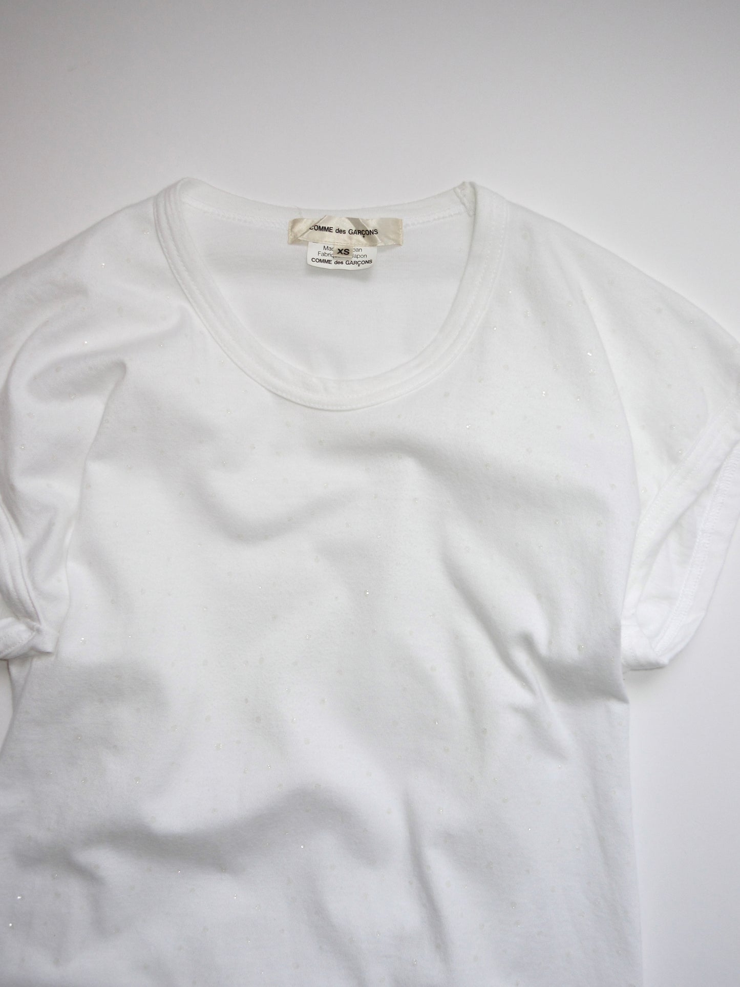 comme des garcons design t-shirt