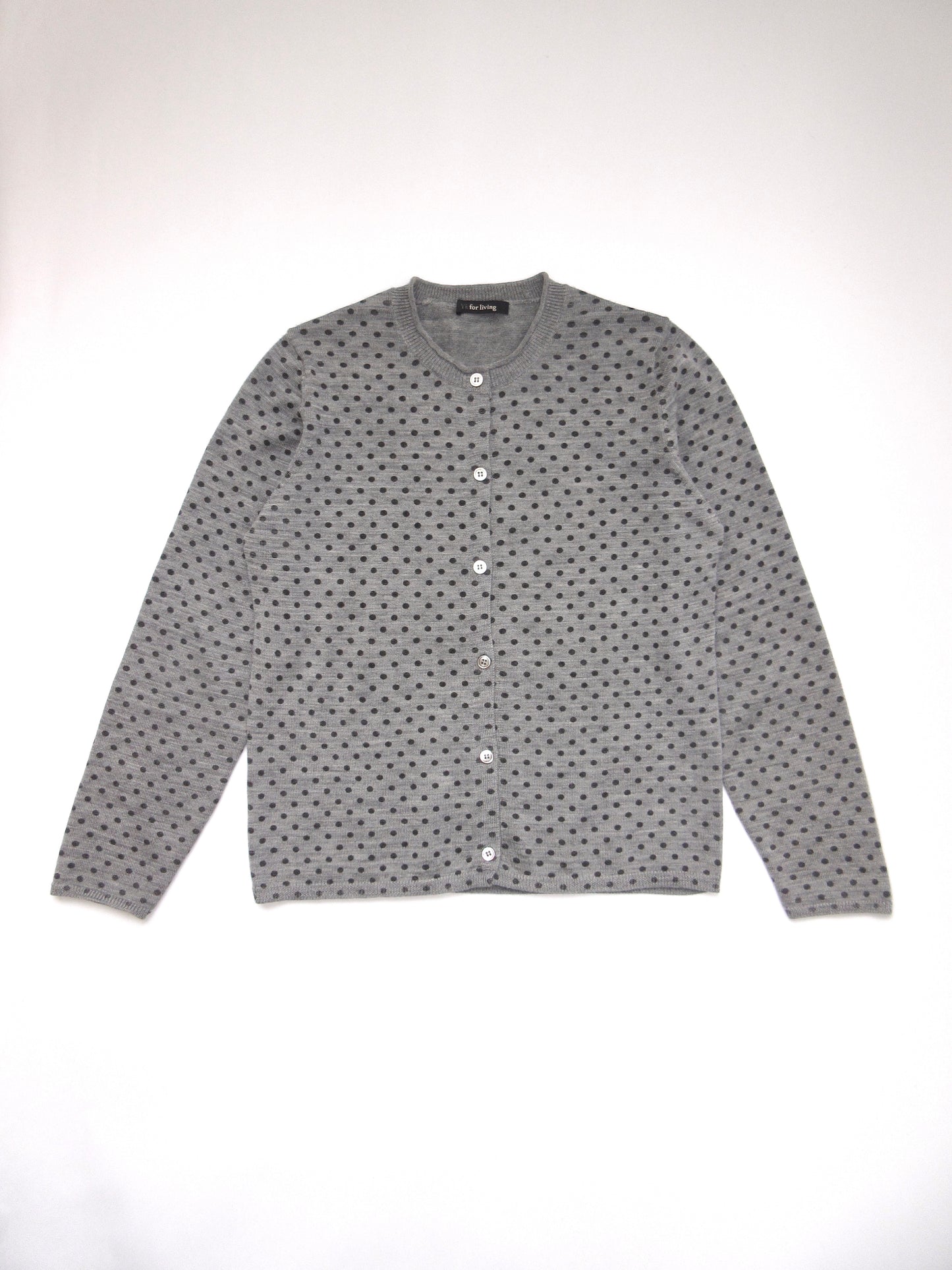 Y's for living polka dot cardigan