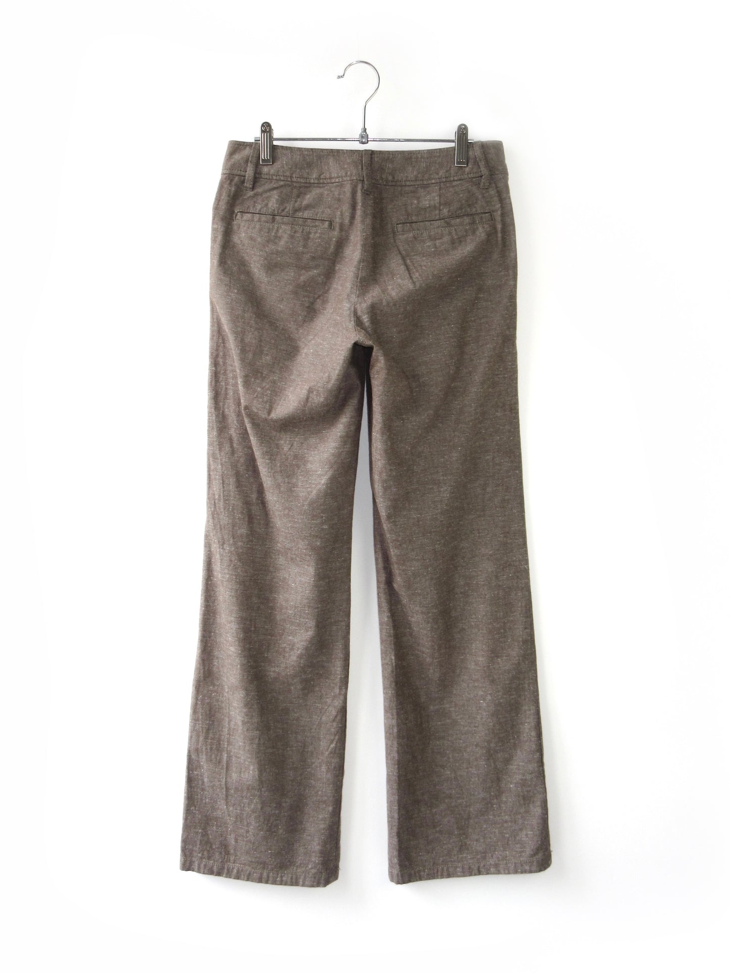linen straight pants