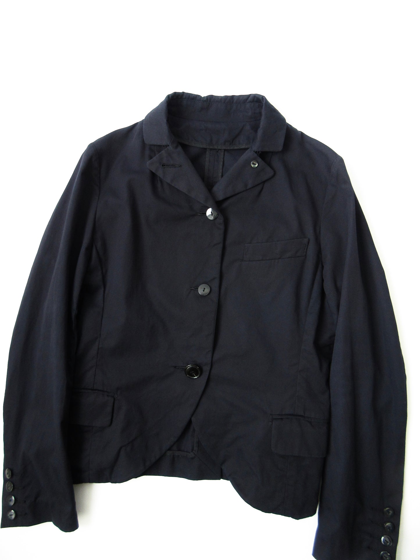 blanc basque navy jacket