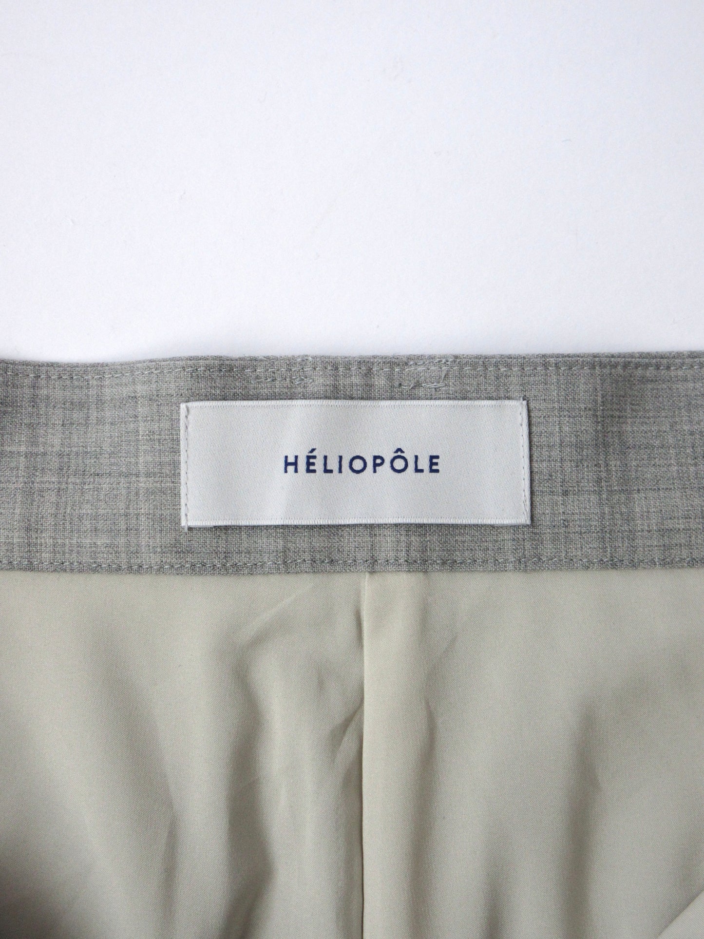 HÉLIOPÔLE light gray slacks