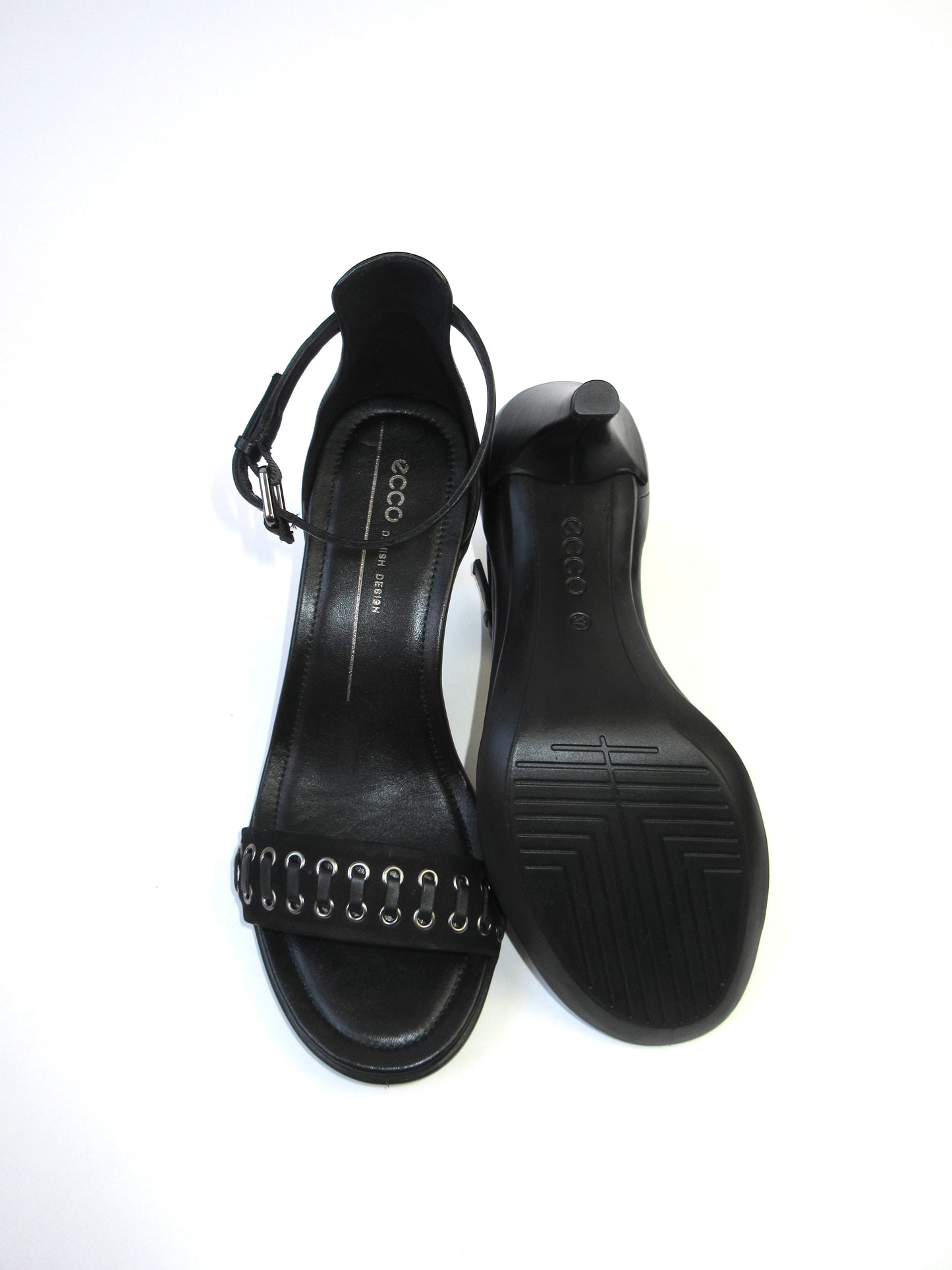 ecco eyelet design heels