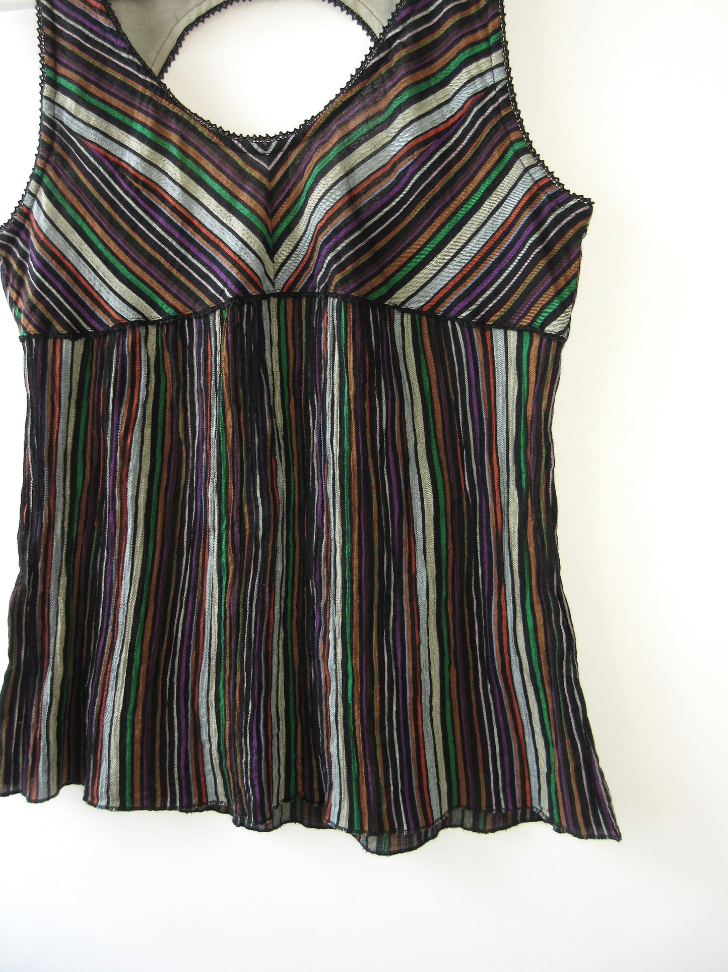 【used】pleats sleeveless top