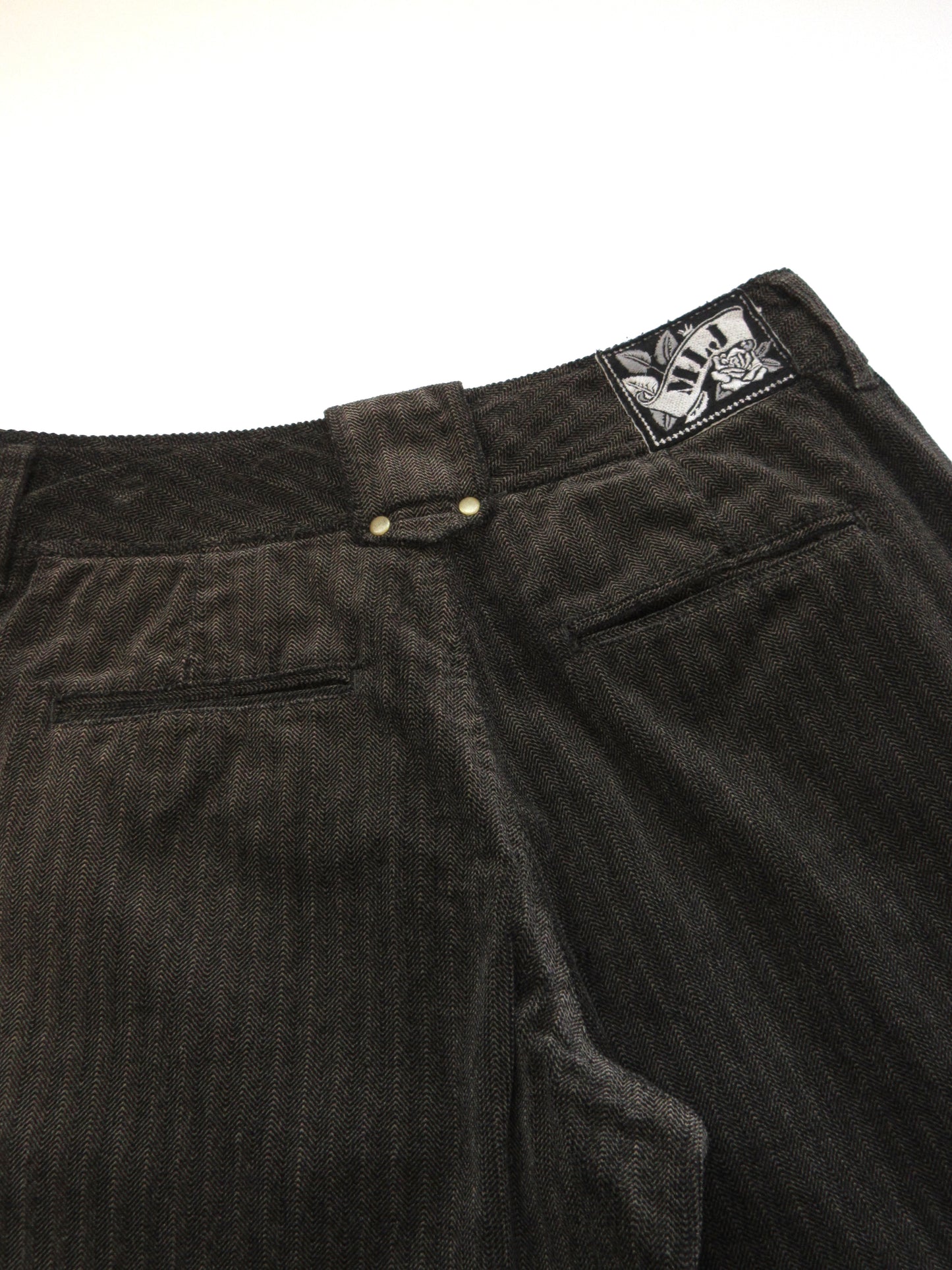 corduroy half pants