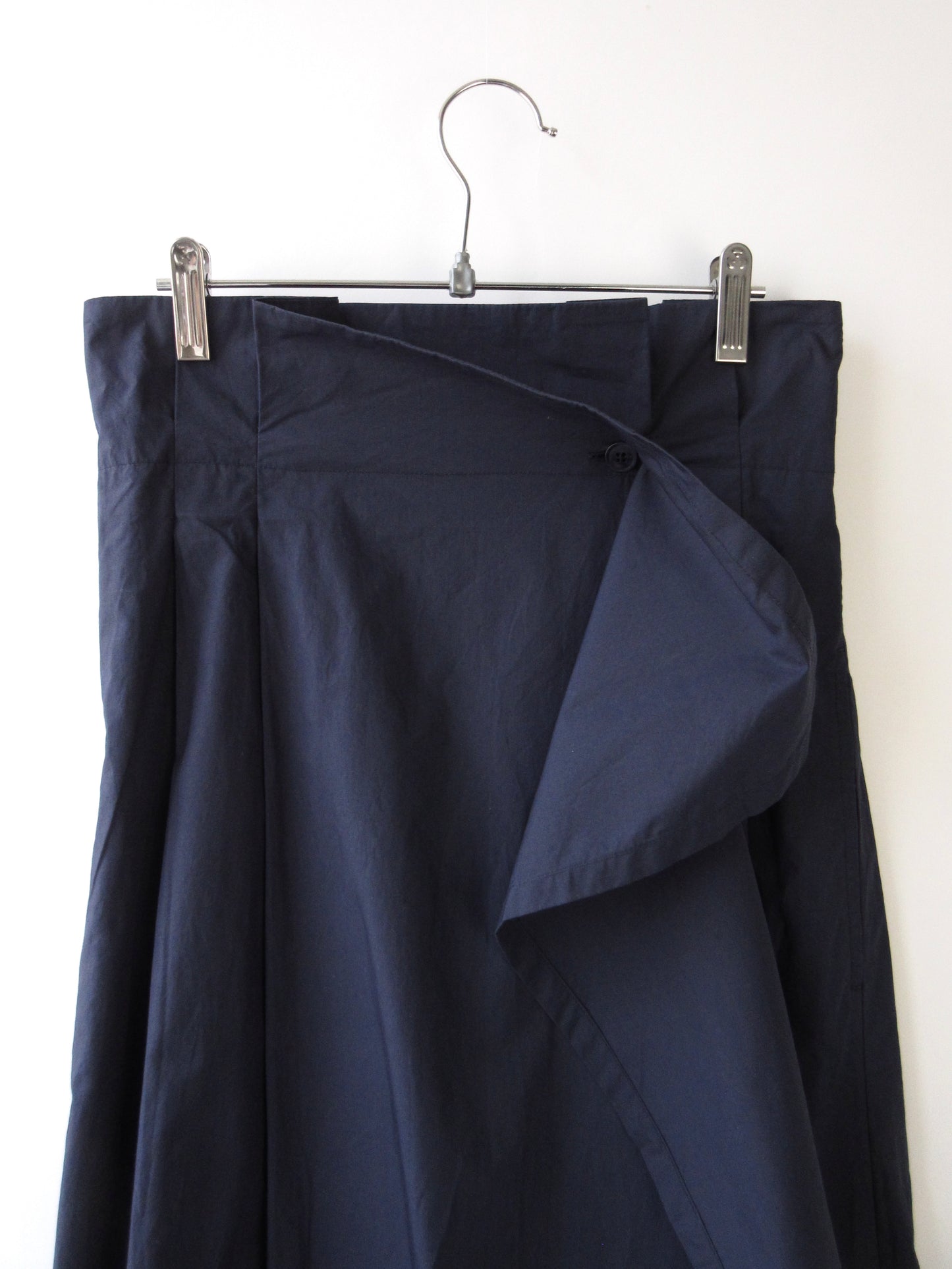 MaxMara unbalance pleats long skirt