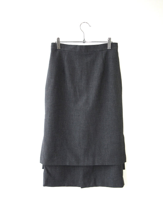 【used】ENFÖLD double hem skirt