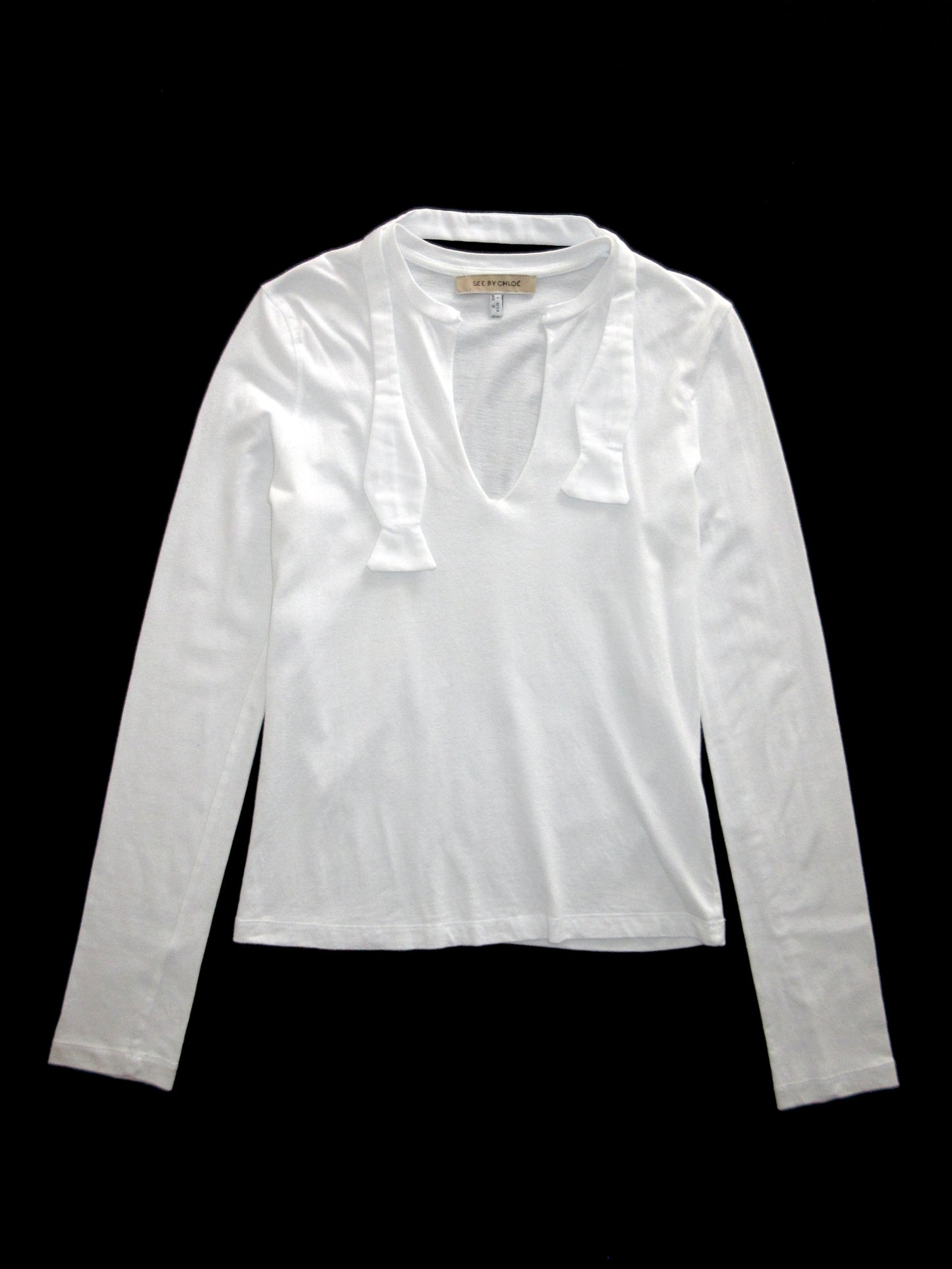 SEE BY CHLOE design tie top